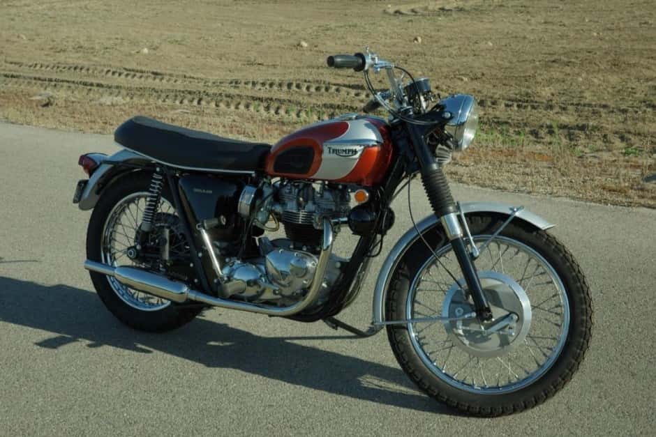 1969 Triumph Bonneville T120 sold for $10,550