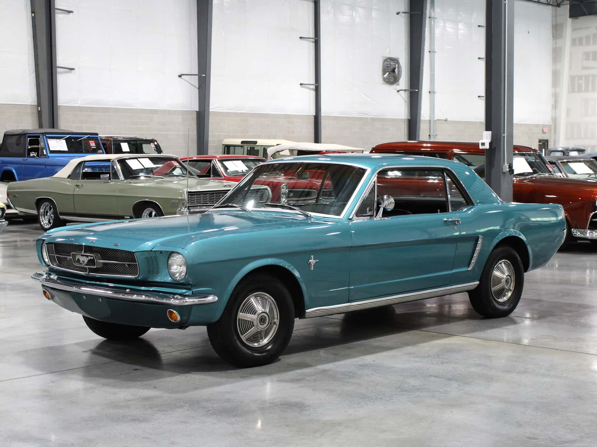 1965 Ford Mustang sold for $11,801