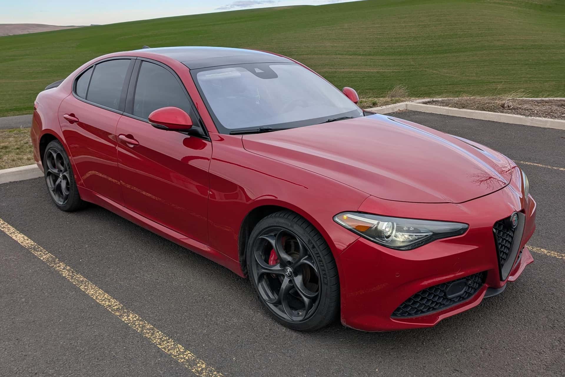 2018 Alfa Romeo Giulia sold for $12,100