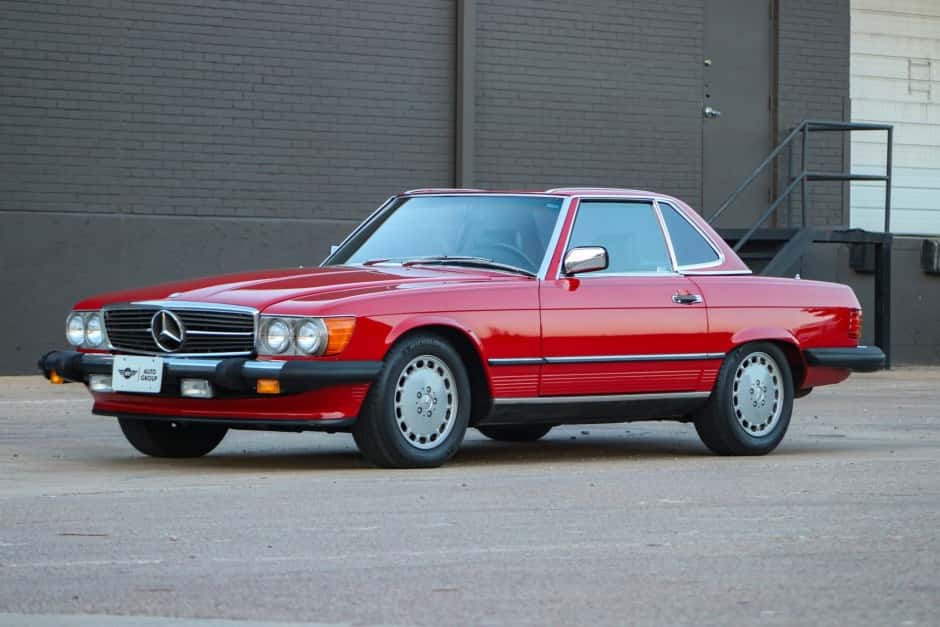 1988 Mercedes-Benz R107 SL sold for $28,500