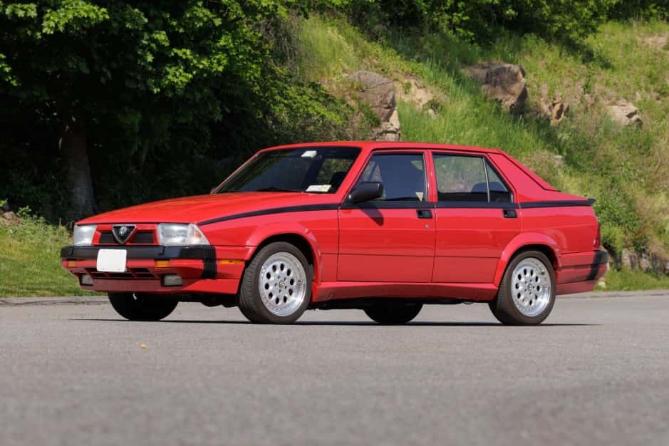 1988 Alfa Romeo 75/Milano sold for $14,850