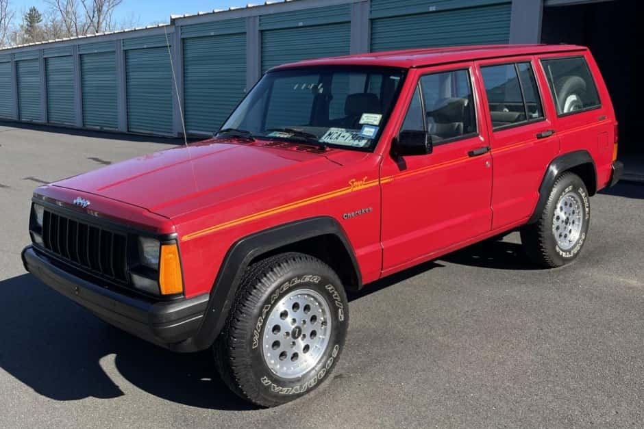 1991 Jeep XJ Cherokee sold for $8,500