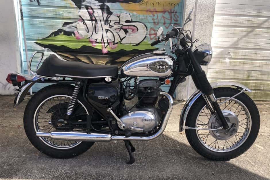 1970 BSA sold for $3,993