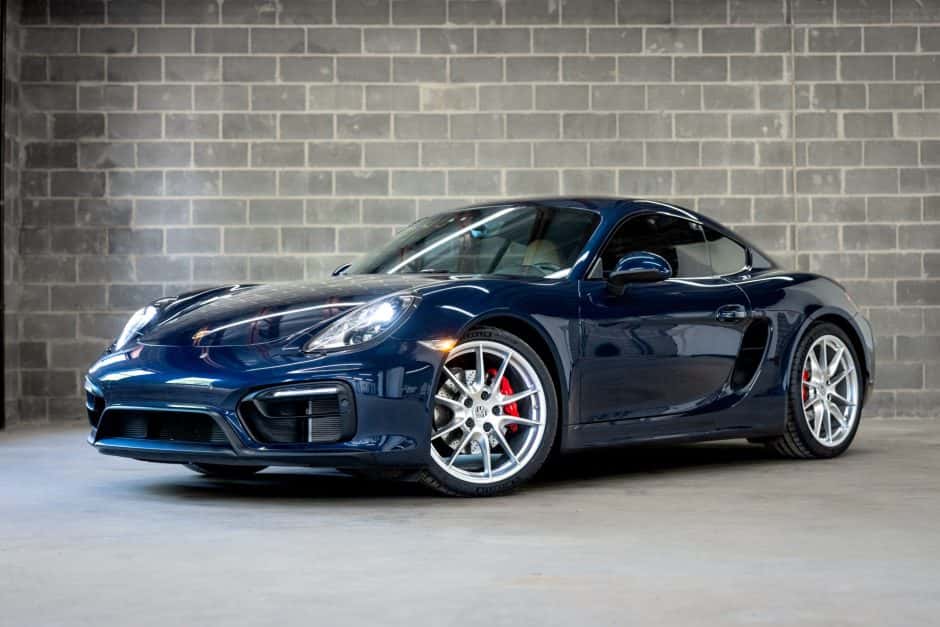 2016 Porsche 981 Cayman sold for $84,000