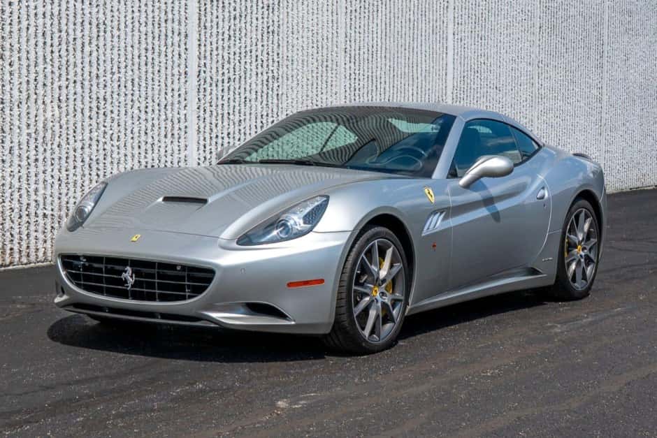 2012 Ferrari California sold for $83,000